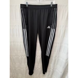 Adidas 3 Stripe Men's Soccer Warmup Pants, Size Large
